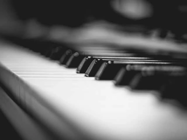 Photo by Bryan Geraldo: https://www.pexels.com/photo/macro-photography-of-piano-586415/ -- entertainment