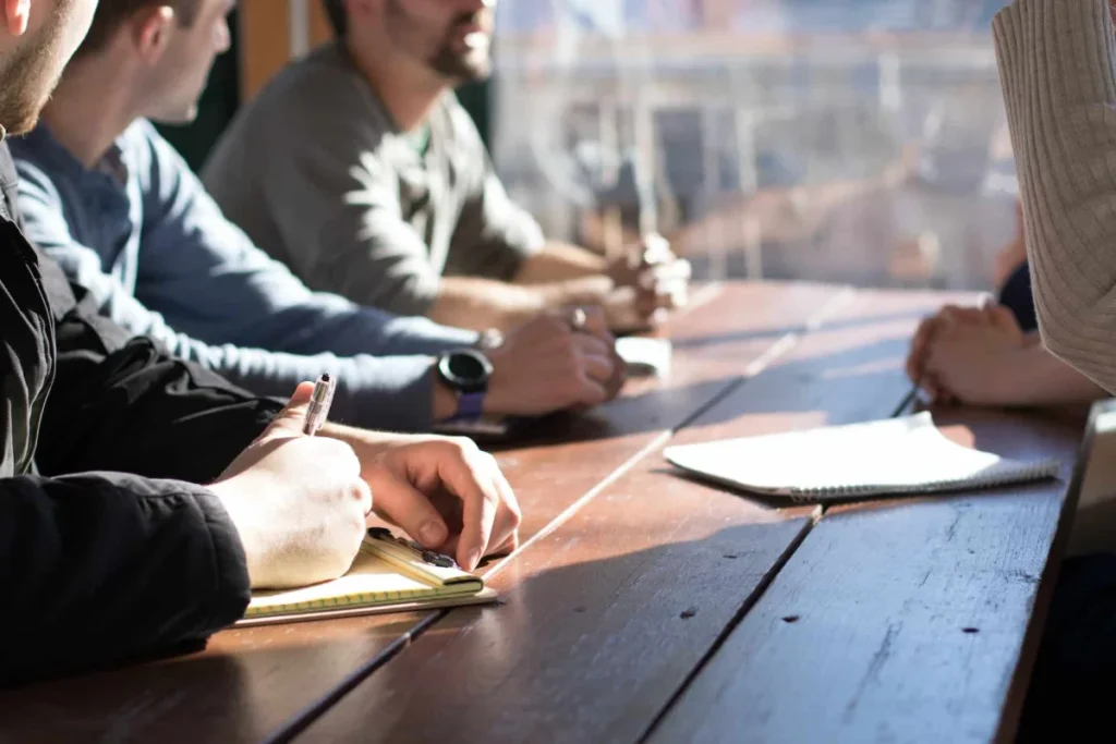 Photo by Dylan Gillis on Unsplash -- corporate event