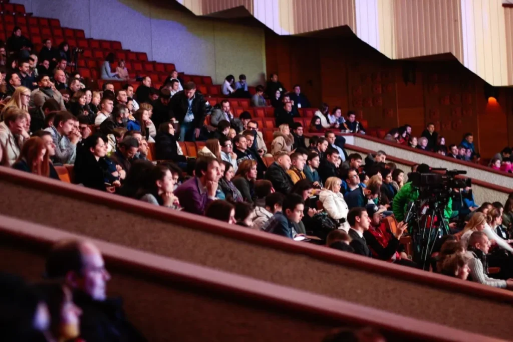 People inside the conference room