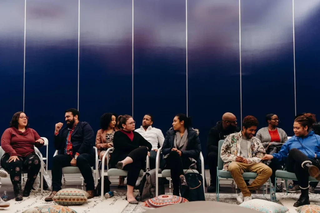Photo by Brock DuPont on Unsplash -- employee event