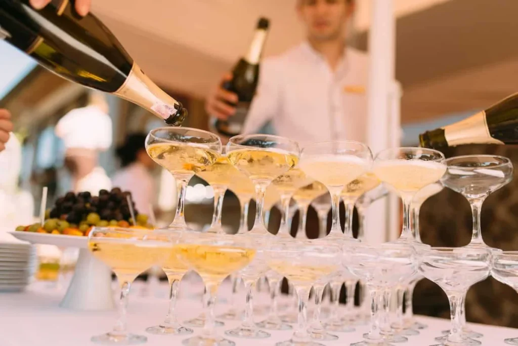 Photo by Dmitry Zvolskiy: https://www.pexels.com/photo/person-pouring-liquor-in-cocktail-glasses-1721939/ -- party