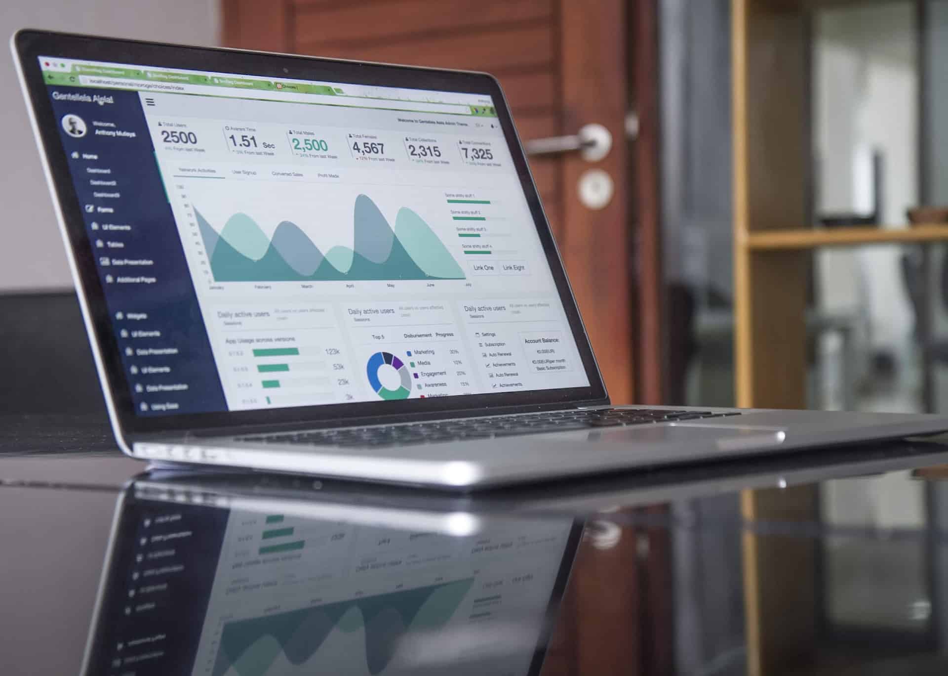 Image Title: Analytics Dashboard Insight Image Description: Laptop displaying the metrics used to measure product launch success Alt Text: Analytics dashboard screen Source: https://unsplash.com/photos/laptop-computer-on-glass-top-table-hpjSkU2UYSU