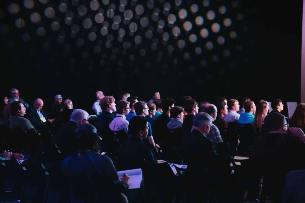 People inside the conference room