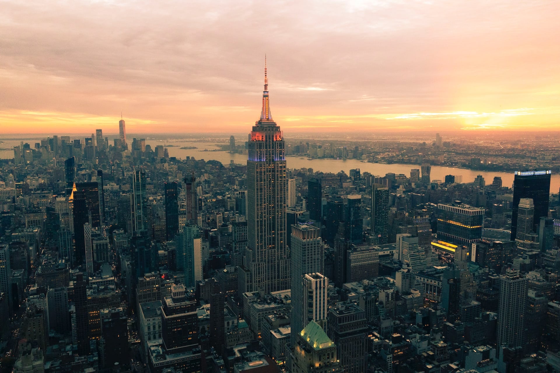 Image Title: Business Contacts Image Description: Sunset view of New York City Alt Text: Conferences in New York City Source: https://unsplash.com/photos/an-aerial-view-of-a-city-at-sunset-ljrGb6OQRac