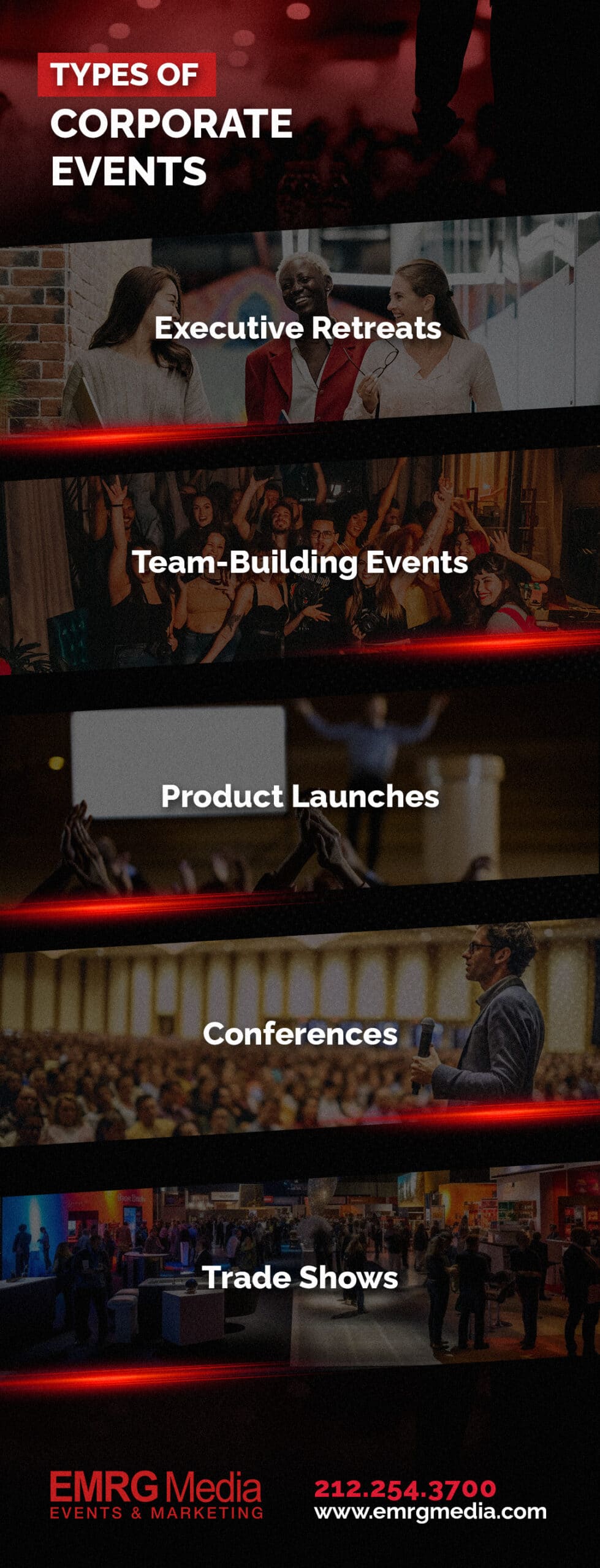 Types of Corporate Events