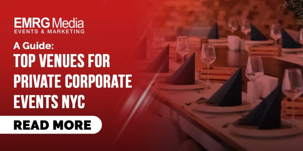 private corporate events NYC