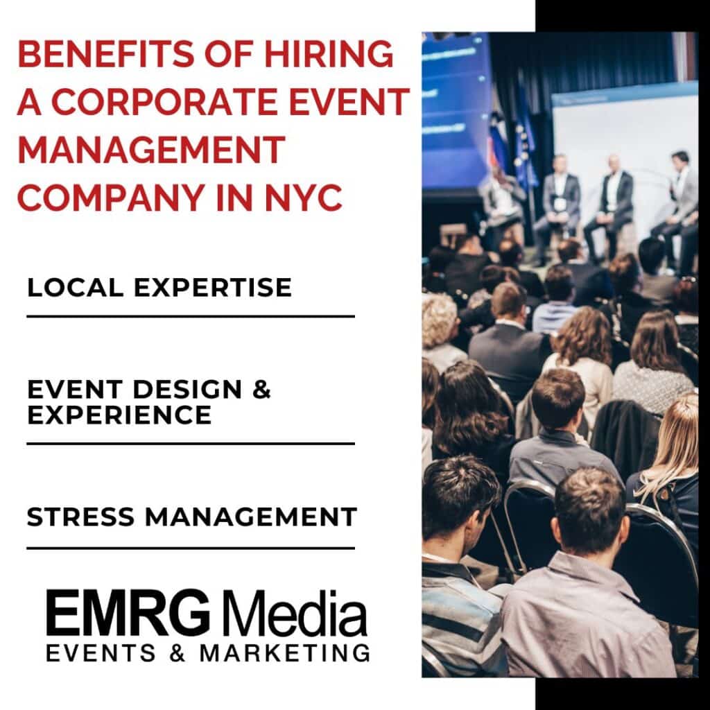benefits of hiring a corporate event management company in NYC