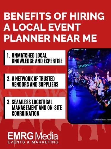 benefits of hiring a local event planner near me