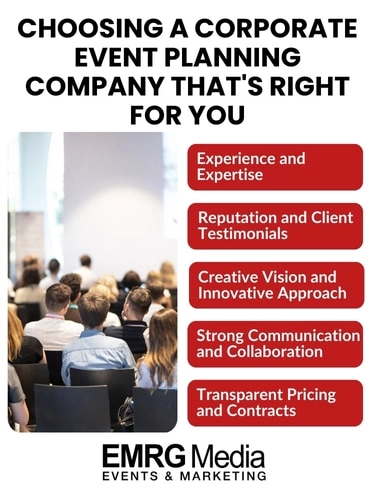choosing a corporate event planning company NYC