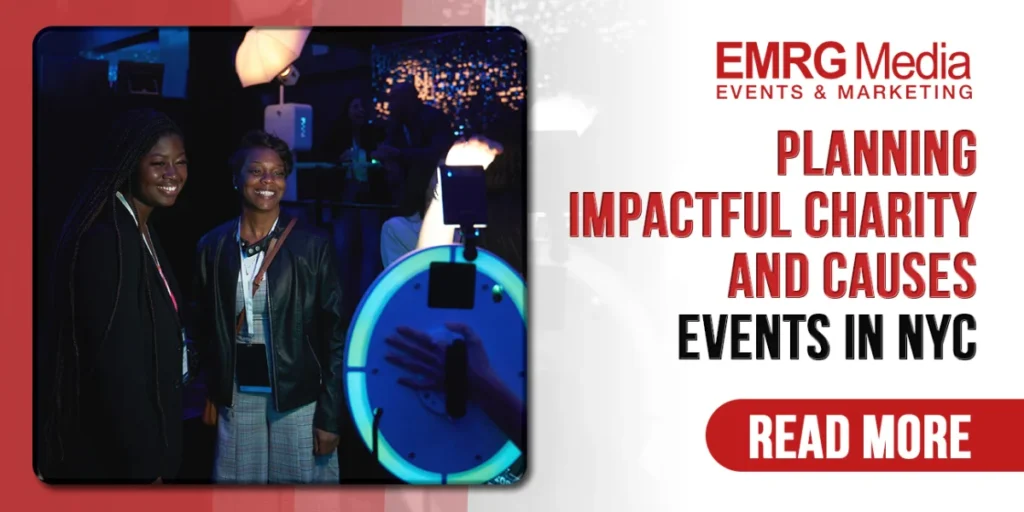planning impactful charity and causes events in NYC