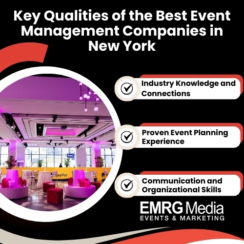 qualities of the best event management companies in New York