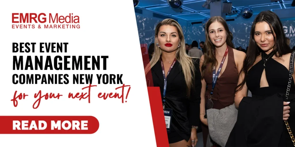 best event management companies New York