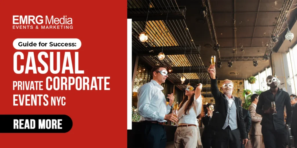 casual private corporate events NYC