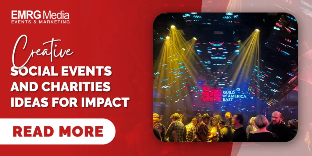 creative social events and charities ideas