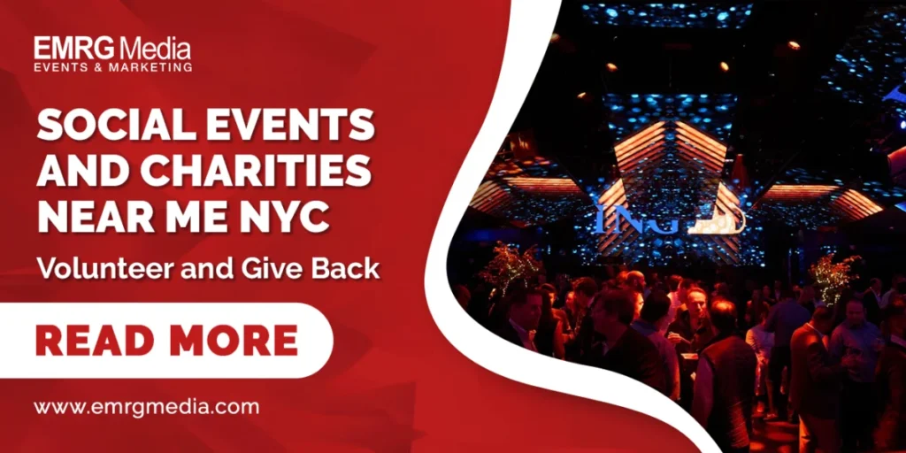 social events and charities near me NYC