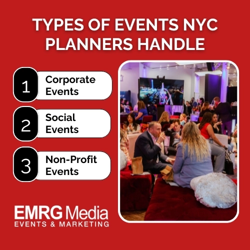 types of new york city event planners handle