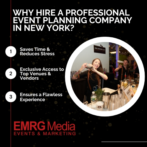 hire a professional event planning company in New york