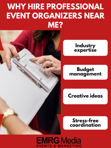 why hire professional event organizers near me