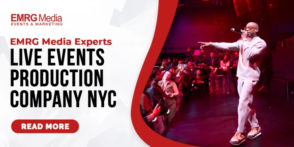 Live Events Production Company NYC EMRG Media Experts