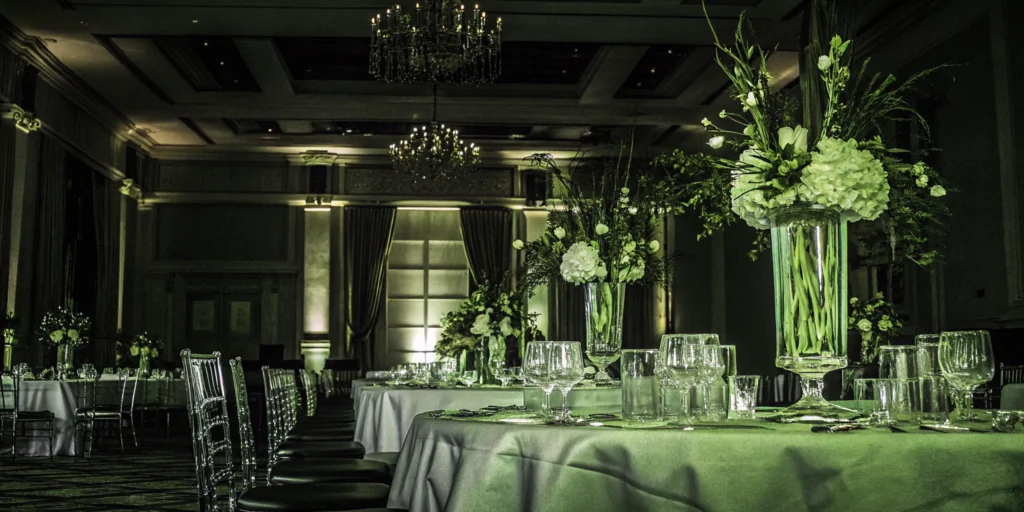 An elegant corporate event planned by one of the best event marketing agency teams.
