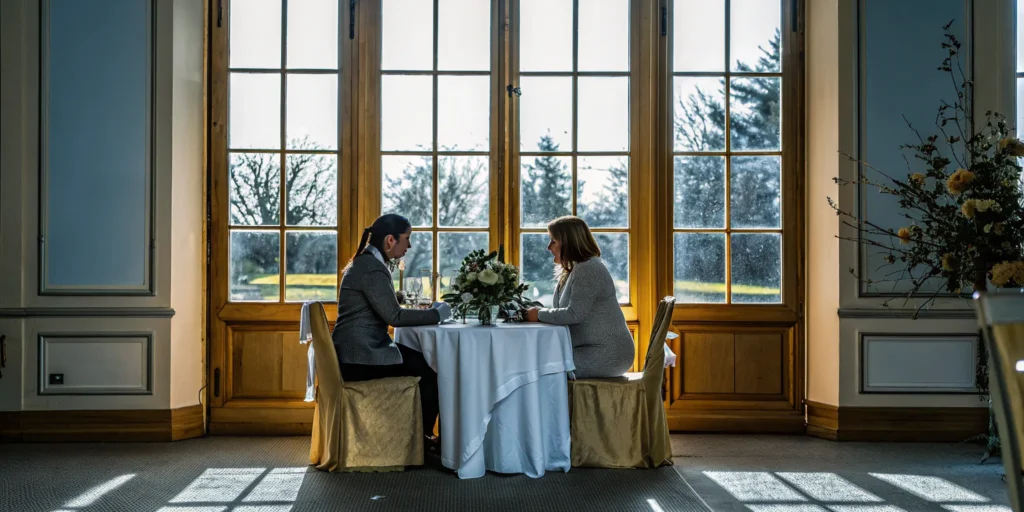 An elegant dinner party, one of the best events for client appreciation.