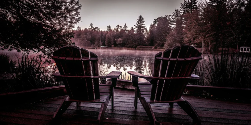 A peaceful lakeside venue for a corporate retreat, planned with professional services.