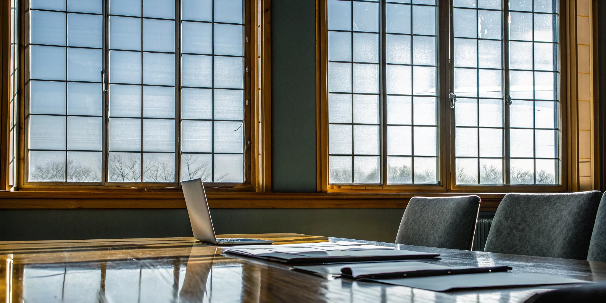 A desk setup for planning the difference between event production and management.
