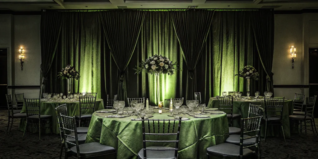 An elegant fundraising event organized by one of the best event planners.
