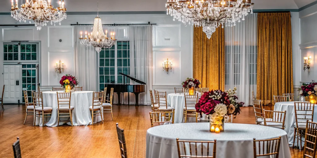 An elegant black tie gala in NYC designed by professional event planners.