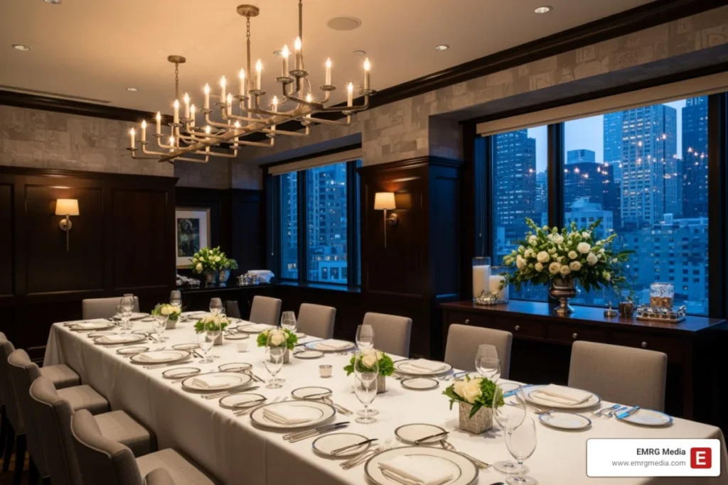 private dinner venues NYC