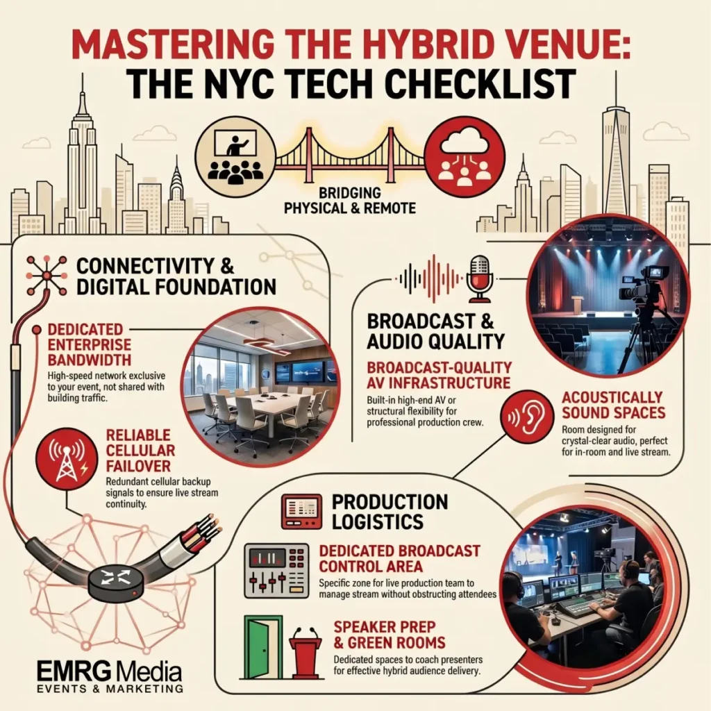 Choosing the right NYC venue.