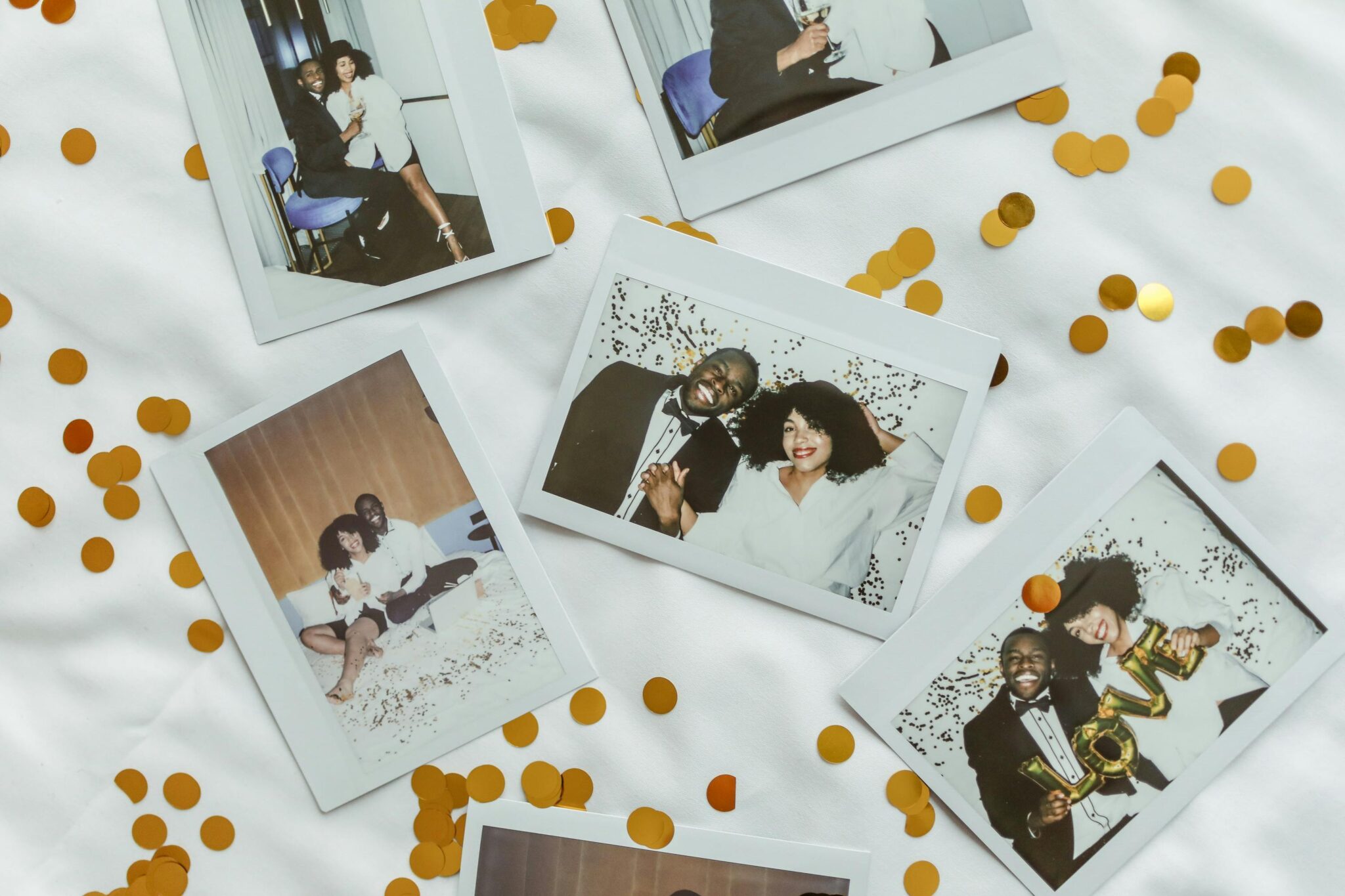 Photo by Polina Tankilevitch: https://www.pexels.com/photo/polaroid-pictures-on-white-surface-6429517/