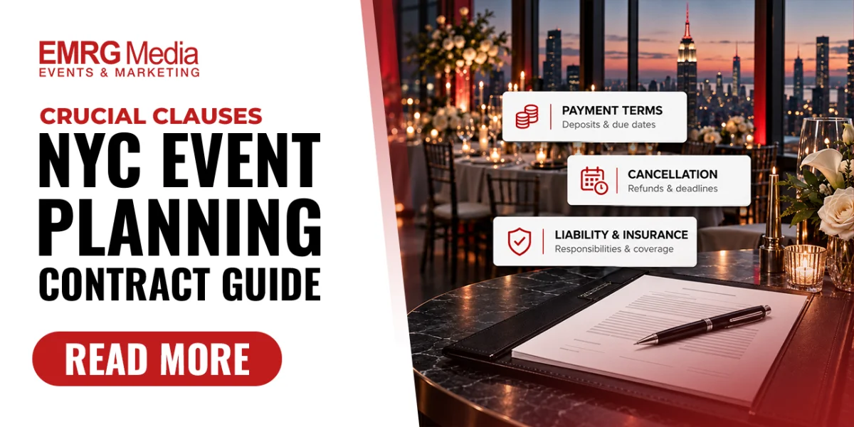 NYC Event Planning Contract Guide: Crucial Clauses