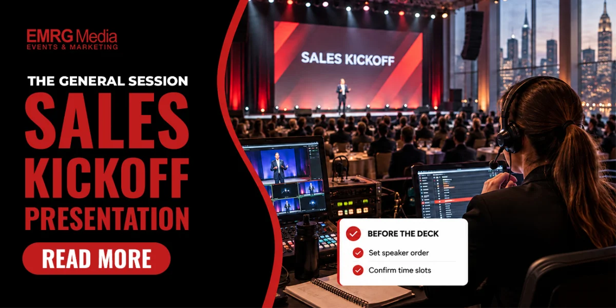 Sales Kickoff Presentation: The General Session