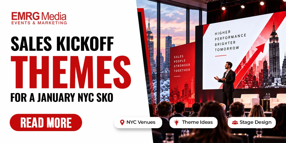 Sales Kickoff Themes for a January NYC SKO