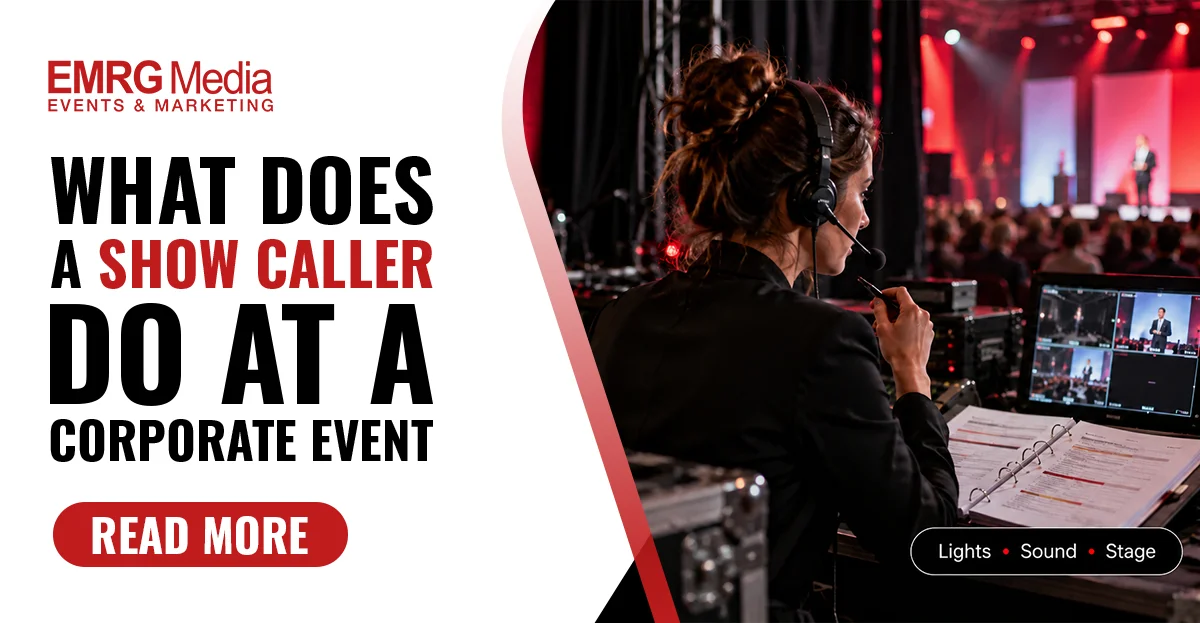 What Does a Show Caller Do at a Corporate Event?